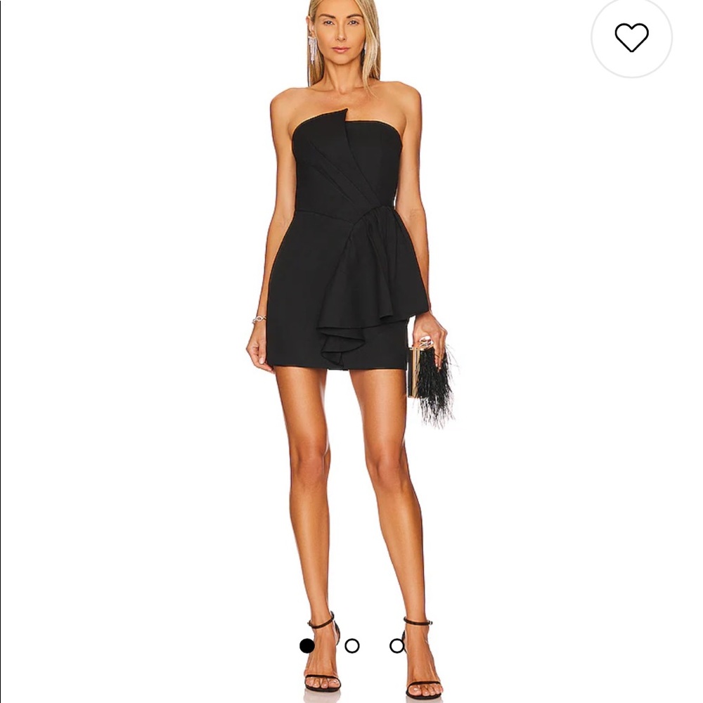 Elliat Strapless Cocktail Little Black Dress XS